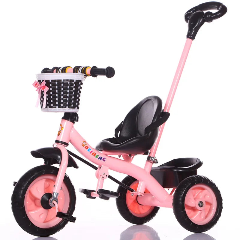 LazyChild 1-6 Years Old Children's Tricycle Children's Scooter Children's Trolley Nice Gift Baby Carriage 2023 New Dropshipping