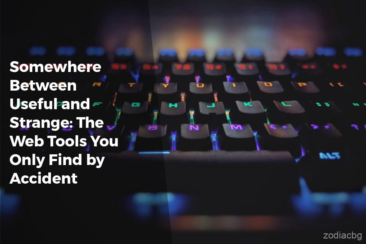 Somewhere Between Useful and Strange: The Web Tools You Only Find by Accident - Web Discovery